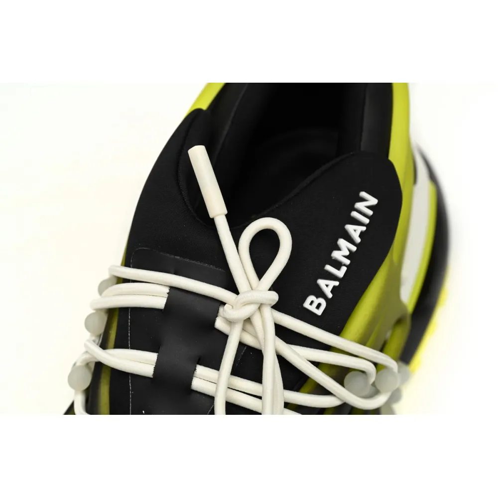 PK God Batch BALMAIN Multikolor Buty sportowe Black And Yellow YM1VJ309