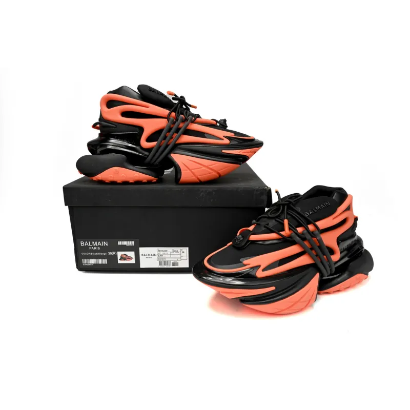 PK God Batch BALMAIN Multikolor Buty sportowe Black orange YM1VJ309