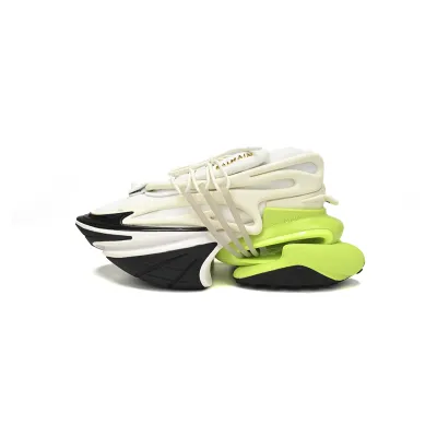 PK God Batch BALMAIN Multikolor Buty sportowe Black White Green YM1VJ309 01