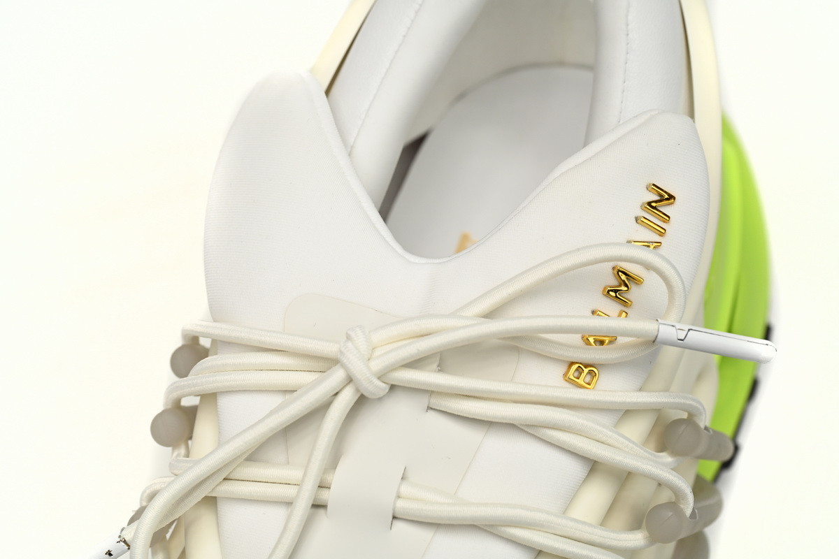 PK God Batch BALMAIN Multikolor Buty sportowe Black White Green YM1VJ309