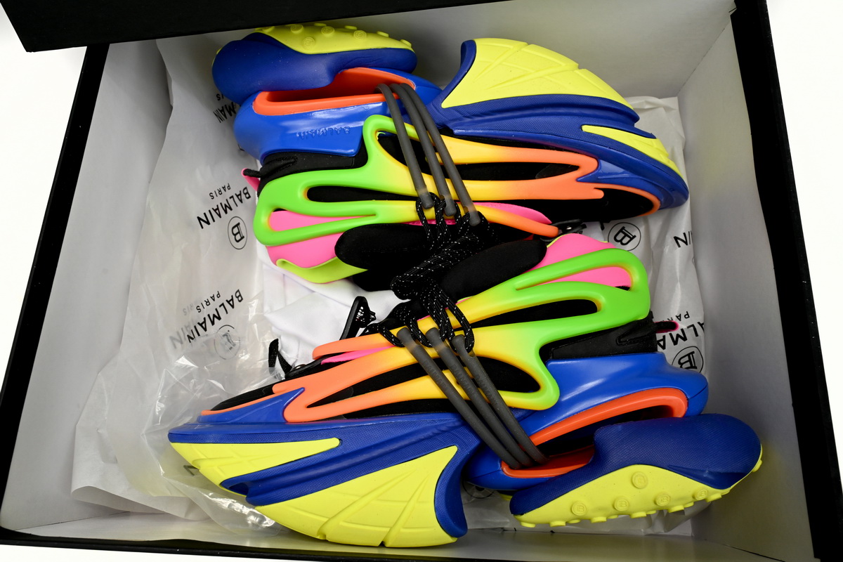 PK God Batch BALMAIN Multikolor Buty sportowe Colorful YM1VJ309