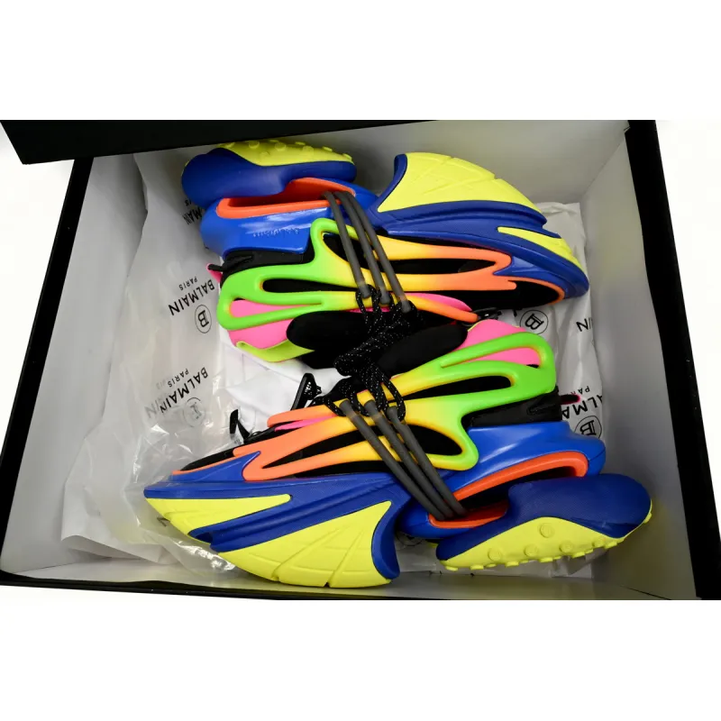 PK God Batch BALMAIN Multikolor Buty sportowe Colorful YM1VJ309