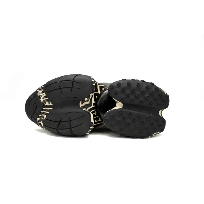 PK God Batch BALMAIN Multikolor Buty sportowe Lattice YM1VJ309