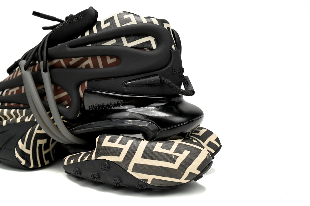 PK God Batch BALMAIN Multikolor Buty sportowe Lattice YM1VJ309