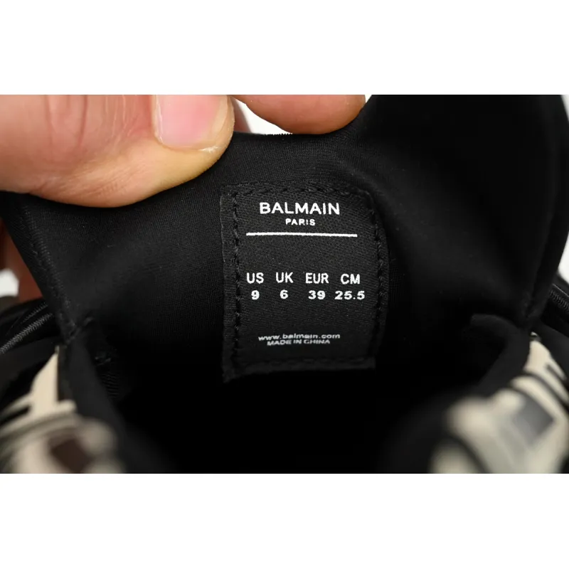 PK God Batch BALMAIN Multikolor Buty sportowe Lattice YM1VJ309