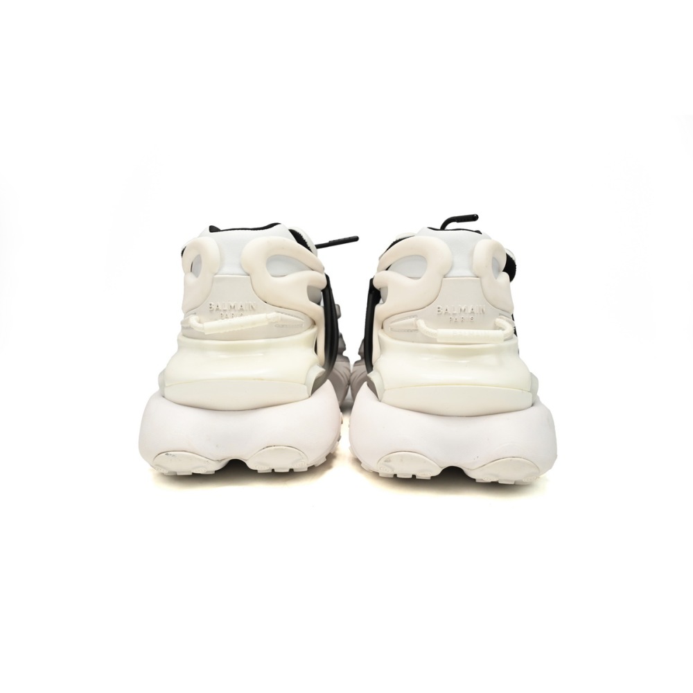 PK God Batch BALMAIN Multikolor Buty sportowe White and Black YM1VJ309