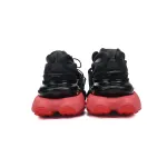 PK God Batch Balmain Unicorn Low-Top Black Red YM1VJ309