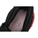 PK God Batch Balmain Unicorn Low-Top Black Red YM1VJ309