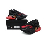 PK God Batch Balmain Unicorn Low-Top Black Red YM1VJ309