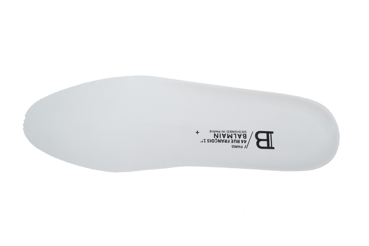 PK God Batch Balmain Unicorn Low-Top Grey Blue Red YM1VJ309