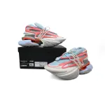 PK God Batch Balmain Unicorn Low-Top Grey Blue Red YM1VJ309