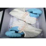 PK God Batch Balmain Unicorn Low-Top White Blue YM1VJ309