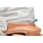 PK God Batch Balmain Unicorn Low-Top White Green Orange YM1VJ309
