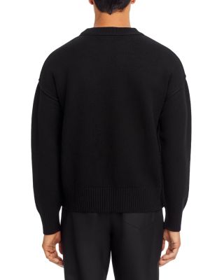 AMI De Coeur Wool Crewneck Sweater CK1011