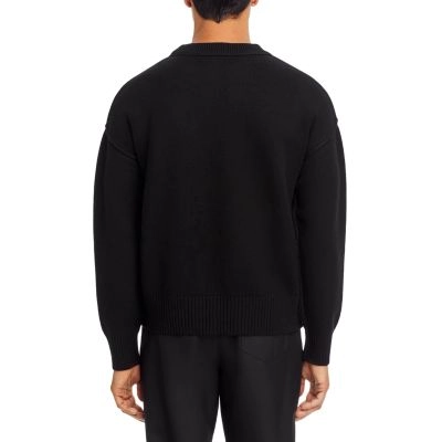 AMI De Coeur Wool Crewneck Sweater CK1011 02