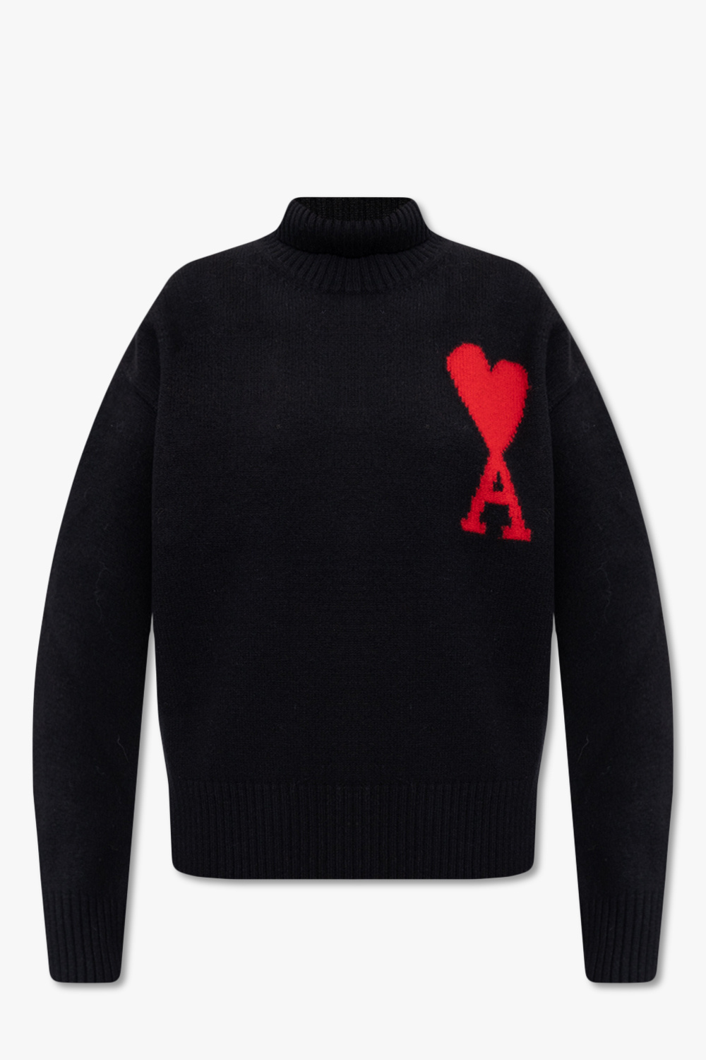 AMI De Coeur Wool Crewneck Sweater CK1011