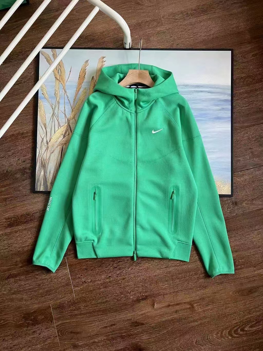 Nike x NOCTA Tech Fleece Hoodie & Joggers Set Black/Green/Blue YZ FD8454-010