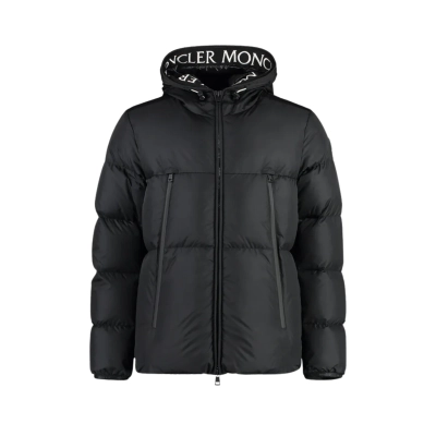 Moncler Black Montcla Short Down Jacket 01