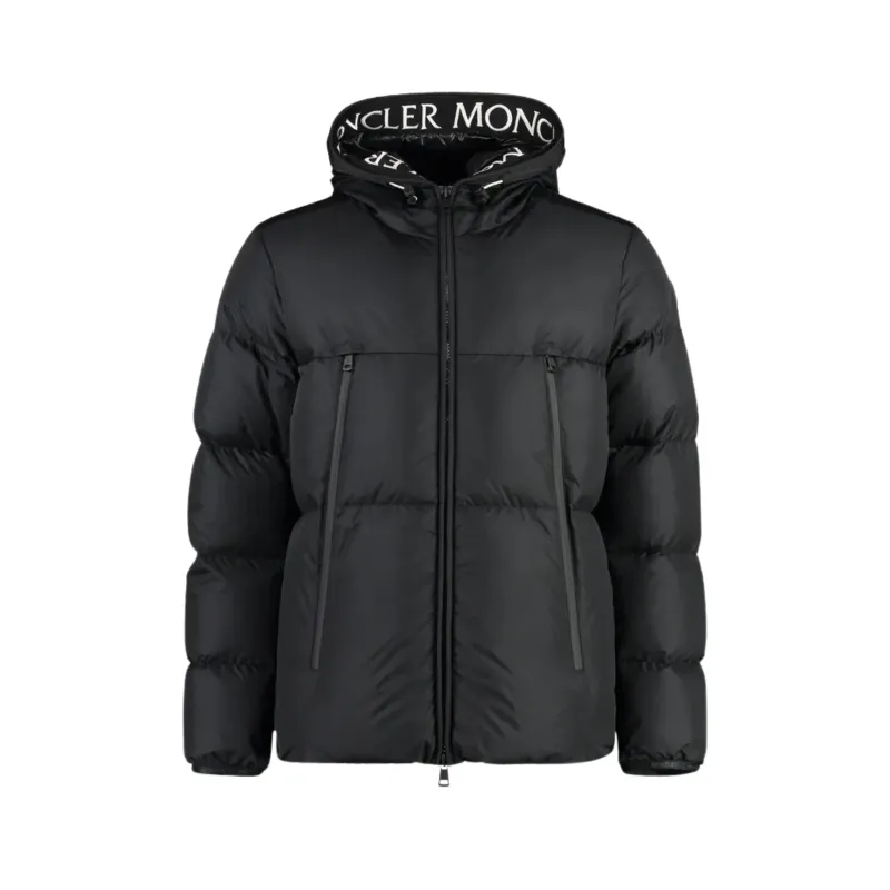 Moncler Black Montcla Short Down Jacket