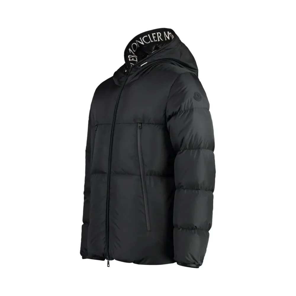 Moncler Black Montcla Short Down Jacket