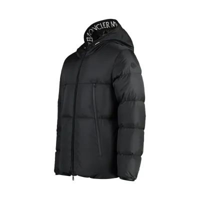 Moncler Black Montcla Short Down Jacket 02