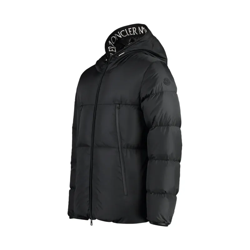 Moncler Black Montcla Short Down Jacket
