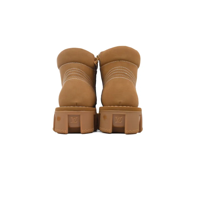 LOUIS VUITTON Martin Boots Brown 1ACN8D