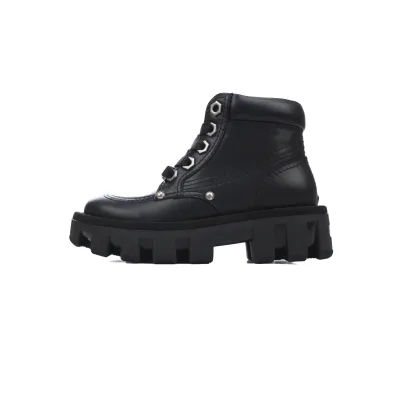 LOUIS VUITTON Martin Boots Black 01