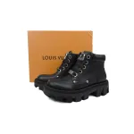 LOUIS VUITTON Martin Boots Black