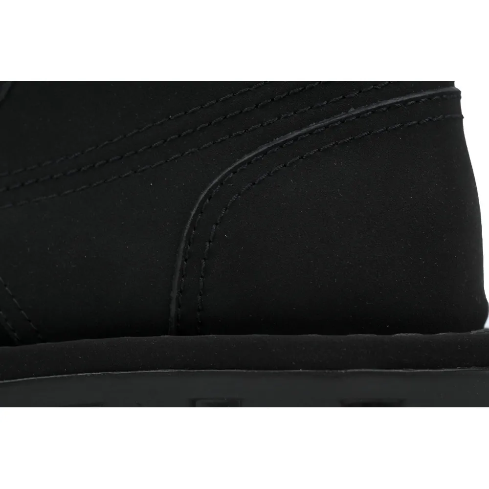 LOUIS VUITTON Martin Boots Black Suede