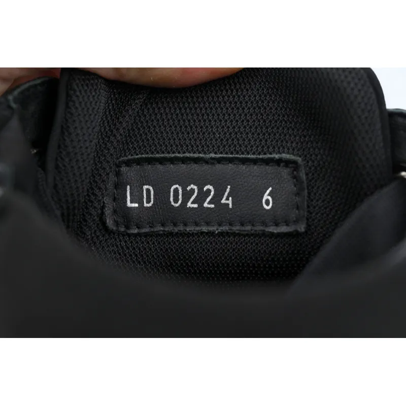 LOUIS VUITTON Martin Boots Black Suede