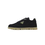 Prada Trail faded suede sneakers Black