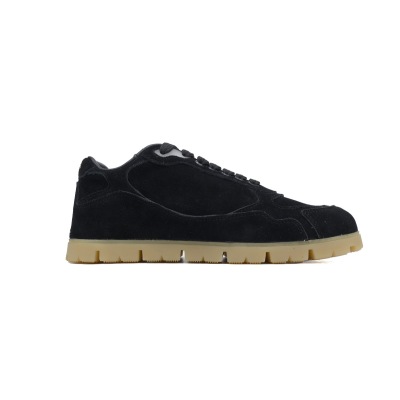 Prada Trail faded suede sneakers Black 02