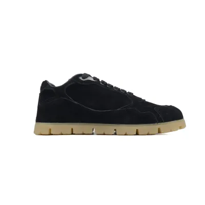 Prada Trail faded suede sneakers Black 02
