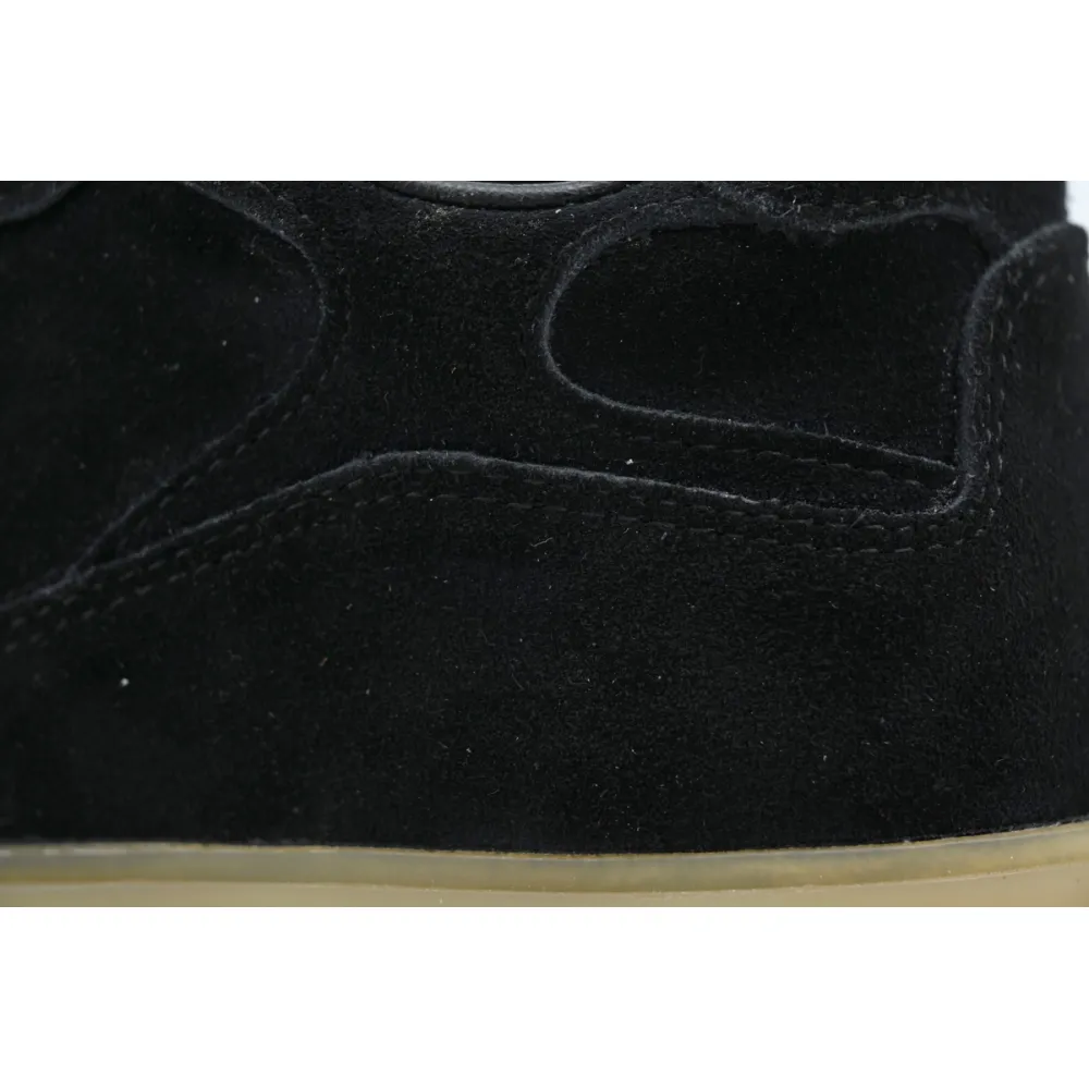 Prada Trail faded suede sneakers Black
