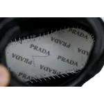 Prada Trail faded suede sneakers Black