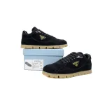 Prada Trail faded suede sneakers Black