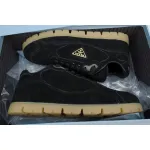 Prada Trail faded suede sneakers Black