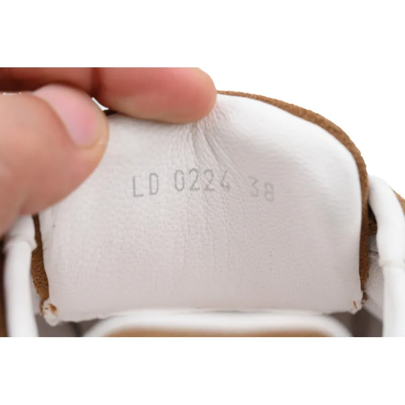 Prada Trail faded suede sneakers Brown