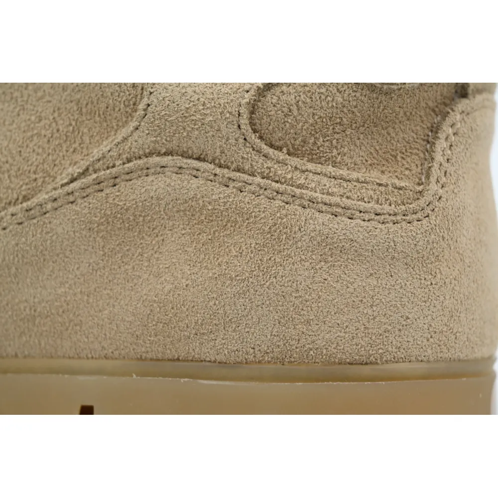 Prada Trail faded suede sneakers Khaki