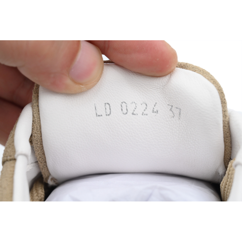 Prada Trail faded suede sneakers Khaki