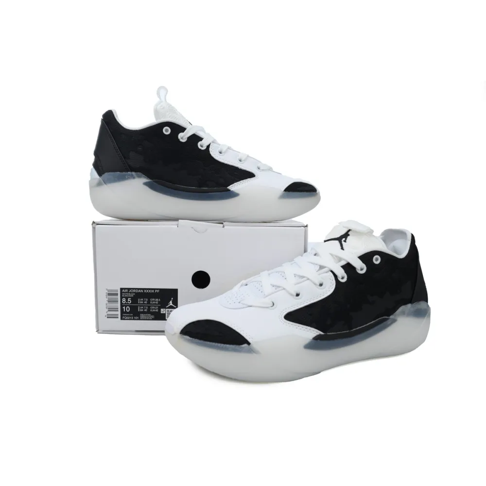 Air Jordan 39 White Black FQ0213-101