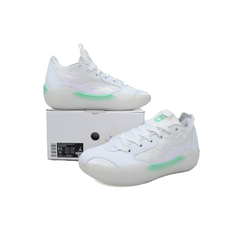 Air Jordan 39 White Green FQ0213-107