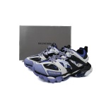 Balenciaga Track Sneaker White Black Purple 542436W1GB95162