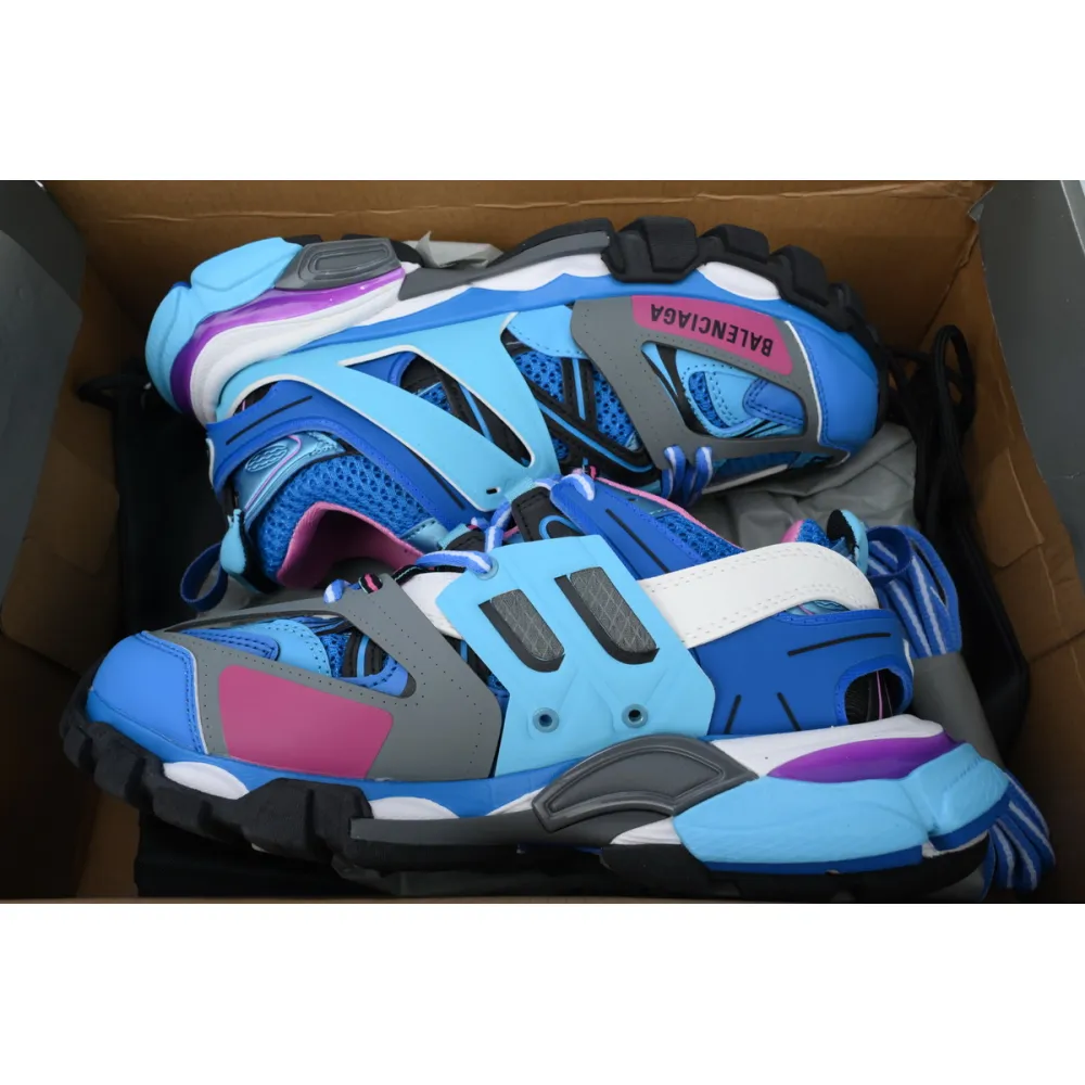 Balenciaga Track Trainer Light Blue Pink 542023 W1GB5 4162