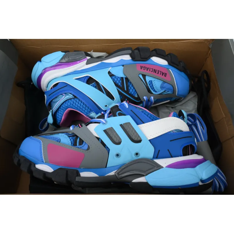 Balenciaga Track Trainer Light Blue Pink 542023 W1GB5 4162