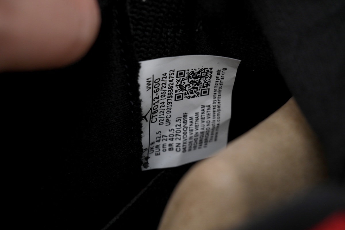 PK God Batch Air Jordan 11 Retro Black Red CT8012-600