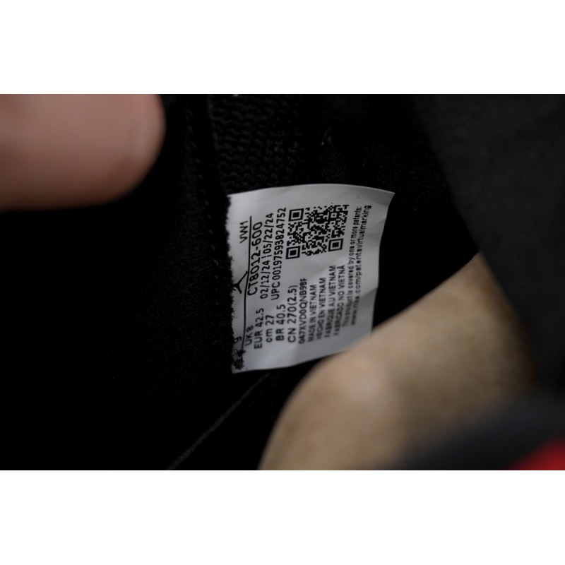 PK God Batch Air Jordan 11 Retro Black Red CT8012-600