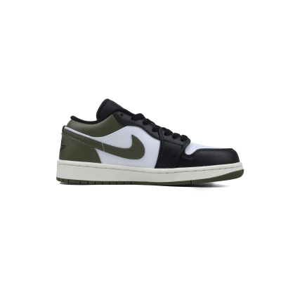 LJR Batch Air Jordan 1 Low 'Black Toe Medium Olive' 553558-092 02