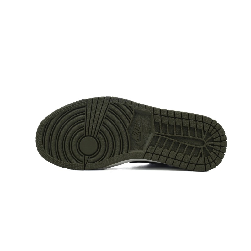 LJR Batch Air Jordan 1 Low 'Black Toe Medium Olive' 553558-092